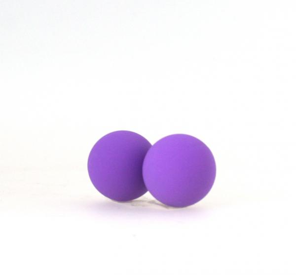 Kegel Balls Silicone Neon Purple - Click Image to Close