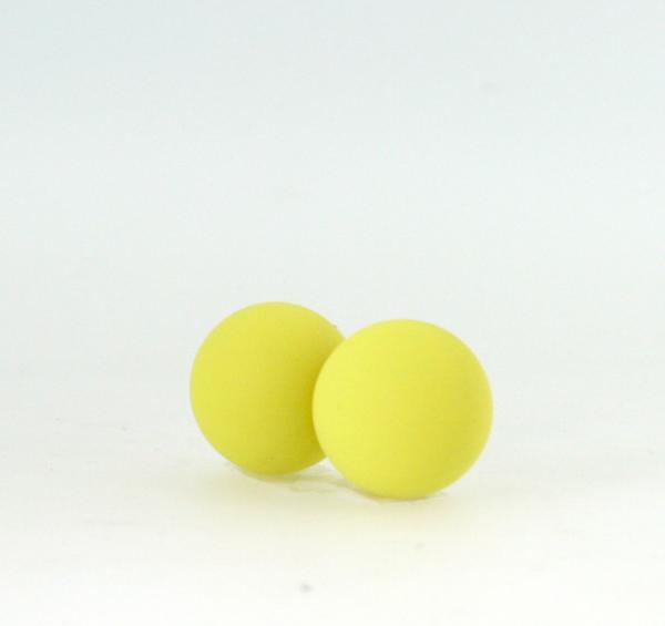 Kegel Balls Silicone Neon Yellow - Click Image to Close