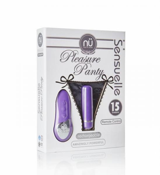 Sensuelle Pleasure Panty Purple Remote Control - Click Image to Close