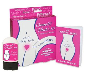 Oooh! That's It! G Spot Stimulating Gel - Click Image to Close
