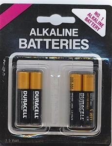 Duracell AAA Batteries 4 Pack - Click Image to Close
