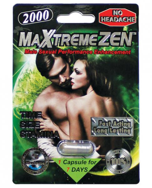 Maxtremezen Platinum 2000 1 Capsule - Click Image to Close