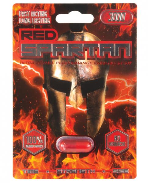 Red Spartan 3000 1 Capsule - Click Image to Close