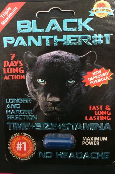 Black Panther Male Enhancement Pill Each - Click Image to Close