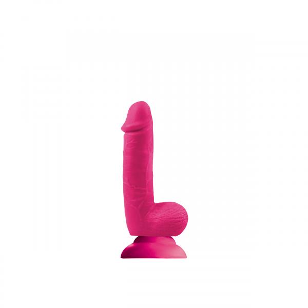 Colours Softies 6 inches Dildo Pink - Click Image to Close