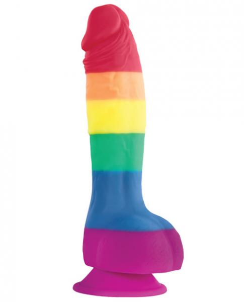 Colours Pride Edition 6 inches Dong Rainbow - Click Image to Close