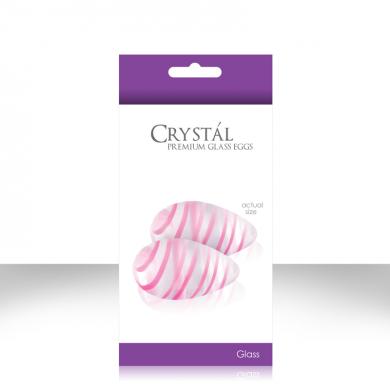 Crystal Kegal Eggs Clear - Click Image to Close