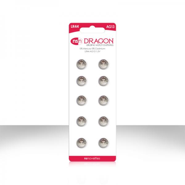 Dragon Watch Batteries AG13 10 package - Click Image to Close