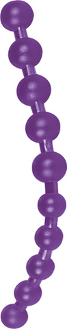 Jumbo Thai Anal Beads Purple - Click Image to Close