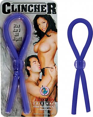 Clincher Cockring Blue - Click Image to Close