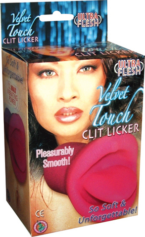 Velvet Touch Clit Licker Pink - Click Image to Close