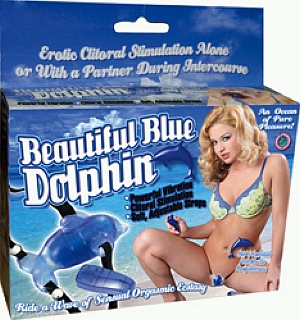 Beautiful Blue Dolphin - Click Image to Close