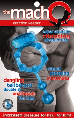 Macho Erection Keeper Blue - Click Image to Close