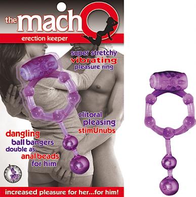 Macho Erection Keeper Purple - Click Image to Close