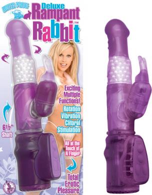 Deluxe Rampant Rabbit Purple - Click Image to Close