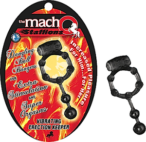 Macho Vibrating Erection Keeper - Click Image to Close