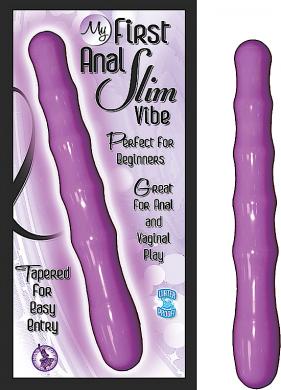 My First Anal Slim Vibe Purple - Click Image to Close