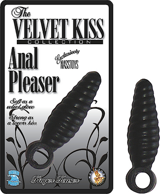 Velvet Kiss Anal Pleaser Black - Click Image to Close