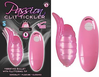 Passion Clit Tickler Pink - Click Image to Close