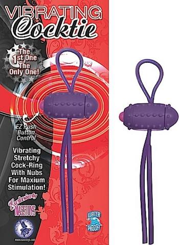 Cocktie Purple Vibrating - Click Image to Close