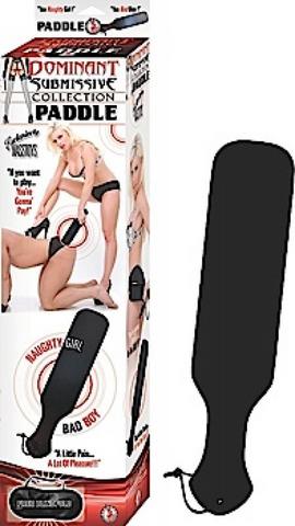 Dominant Submissive Paddle Black - Click Image to Close
