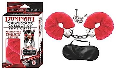Dominant Submissive Love Cuff Red - Click Image to Close