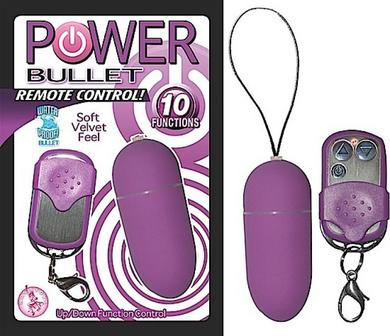 Power Bullet Remote Control Purple