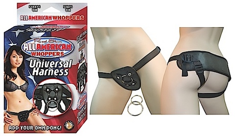 All American Whoppers Harness Black