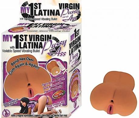 My First Virgin Latina Pussy and Ass