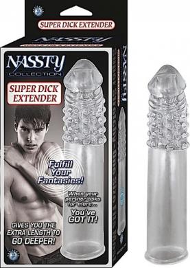 Nasstoy Super Dick Extender Clear - Click Image to Close