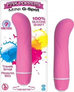 Pink Poppers Mini G Spot Pink - Click Image to Close