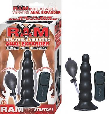 Ram Inflatable Vibrating Anal Expander - Click Image to Close