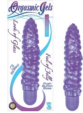 Orgasmic Gels Torpedo Purple - Click Image to Close