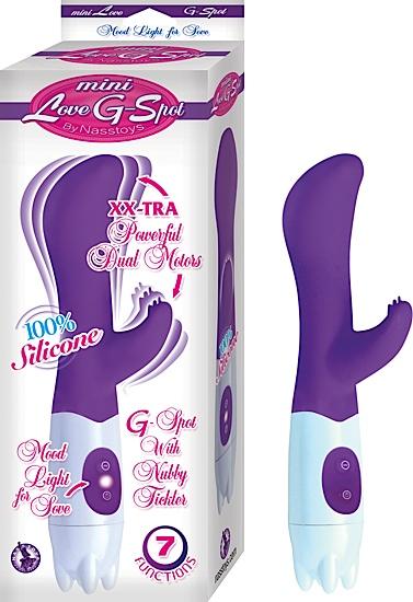 Mini Love G-Spot Vibrator Purple - Click Image to Close