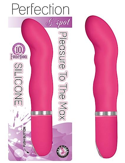 Perfection G Spot Pink Vibrator - Click Image to Close