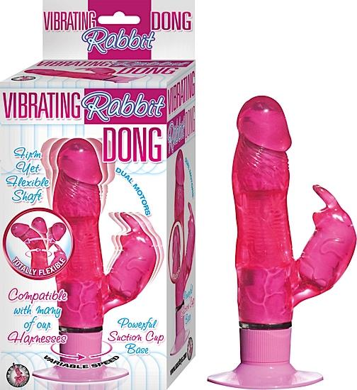 Rabbit Dong Vibrating Pink