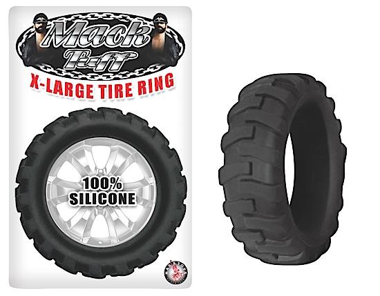 X-Large Tire Ring Black - Click Image to Close