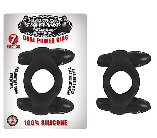Dual Power Ring Black - Click Image to Close