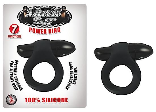 7 Functions Power Ring Black - Click Image to Close