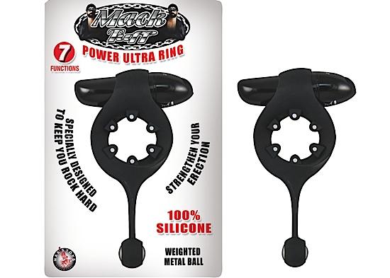7 Function Power Ultra Ring Black - Click Image to Close