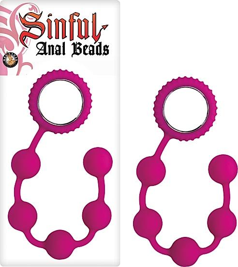 Sinful Anal Beads Pink