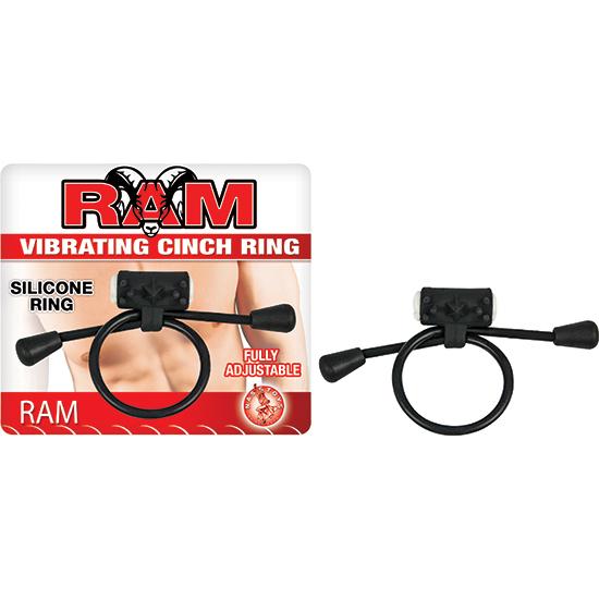 Ram Cinch Ring Vibrating Black