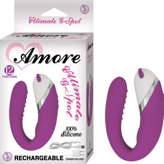 Amore Ultimate G Spot Purple Vibrator - Click Image to Close