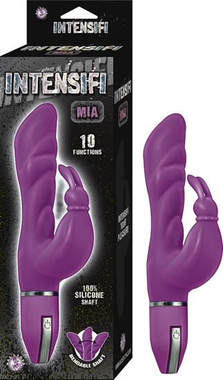 Intensifi Mia Purple Rabbit Vibrator - Click Image to Close