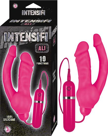 Intensifi Ali Pink Dual Penetration Vibrator - Click Image to Close