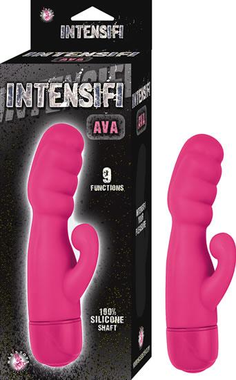 Intensifi Ava Silicone 9 Function Waterproof Pink - Click Image to Close