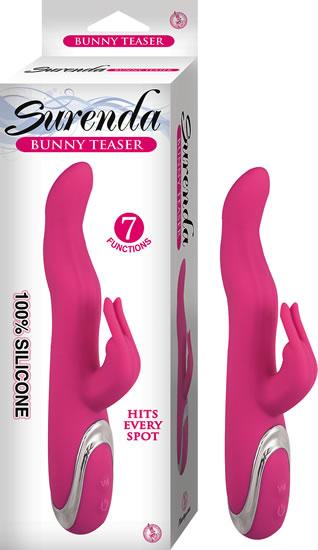 Surenda Bunny Teaser Pink Vibrator - Click Image to Close
