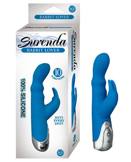 Surenda Rabbit Lover Blue Vibrator - Click Image to Close