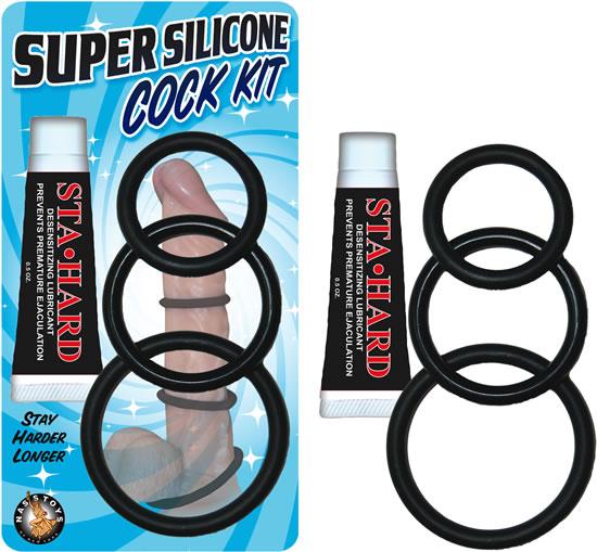 Super Silicone Cock Kit - Click Image to Close