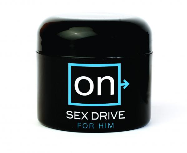 On Sex Drive For Him Cream 2oz - Click Image to Close